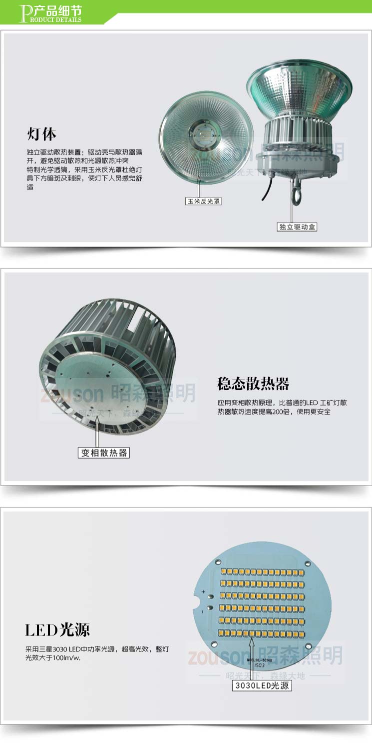 LED工礦燈100w產(chǎn)品細節(jié)